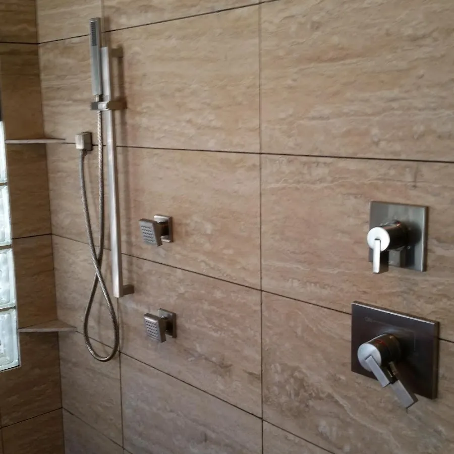 Shower fixture installation for Water Heater Replacement in Menasha